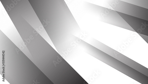 black and white abstract modern technology background design. Vector abstract graphic presentation design banner pattern background web template.