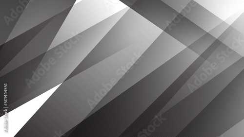 black and white abstract modern technology background design. Vector abstract graphic presentation design banner pattern background web template.