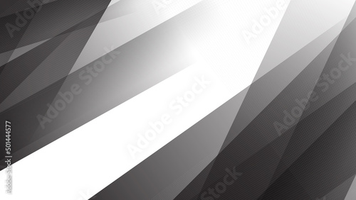 Abstract black and white vector technology background, for design brochure, website, flyer. Geometric black and white wallpaper for poster, certificate, presentation, landing page