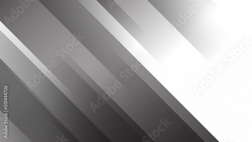 Modern black and white corporate abstract technology background. Vector abstract graphic design banner pattern presentation background web template.