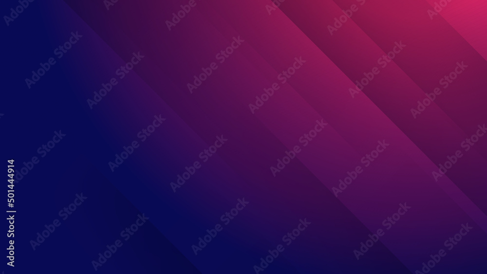 Abstract blue pink purple geometric light triangle line shape with futuristic concept presentation background