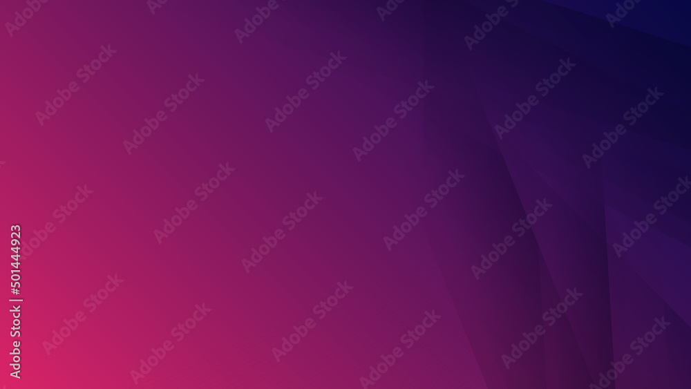 Abstract blue pink purple geometric light triangle line shape with futuristic concept presentation background