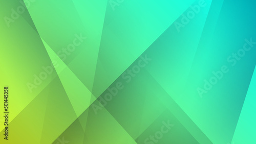 Abstract green yellow vector technology background, for design brochure, website, flyer. Geometric green yellow wallpaper for poster, certificate, presentation, landing page