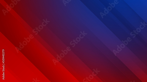 Abstract blue red vector technology background, for design brochure, website, flyer. Geometric blue red wallpaper for poster, certificate, presentation, landing page