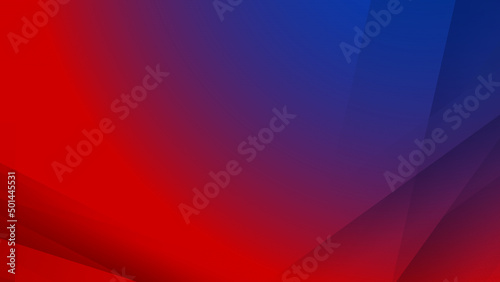 Minimal blue red abstract modern background design. Design for poster, template on web, backdrop, banner, brochure, website, flyer, landing page, presentation, certificate, and webinar