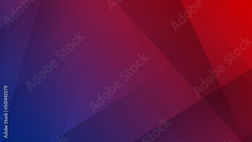 Abstract blue red light silver technology background vector. Modern diagonal presentation background.