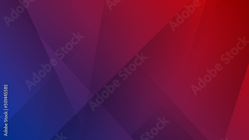 Abstract blue red vector technology background, for design brochure, website, flyer. Geometric blue red wallpaper for poster, certificate, presentation, landing page