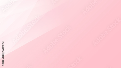 Abstract pink white geometric light triangle line shape with futuristic concept presentation background © richisnabati