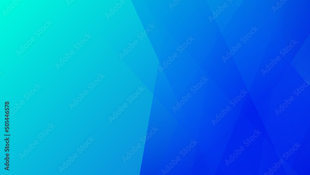 Abstract blue tech geometric light triangle line shape with futuristic concept presentation background