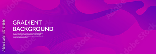 Abstract Colorful liquid background. Modern background design. gradient color. Purple Dynamic Waves. Fluid shapes composition. Fit for website, banners, wallpapers, brochure, posters
