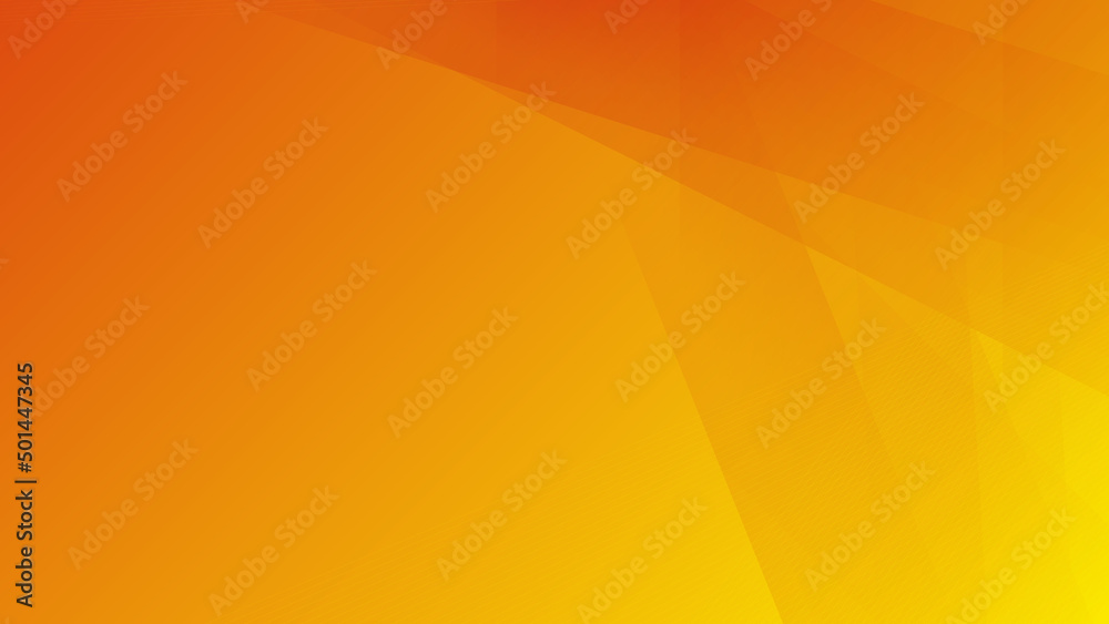 Abstract orange geometric light triangle line shape with futuristic concept presentation background