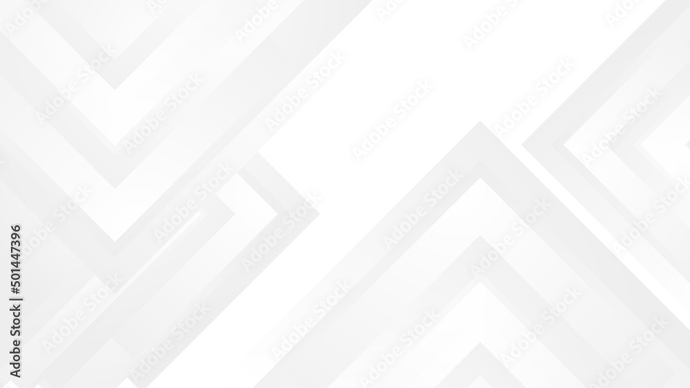 Obraz premium Minimal white grey abstract modern background design. Design for poster, template on web, backdrop, banner, brochure, website, flyer, landing page, presentation, certificate, and webinar