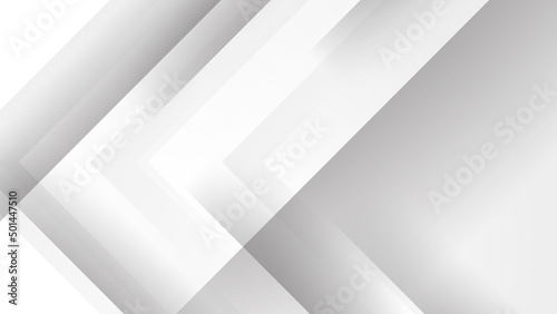 Vector white grey abstract, science, futuristic, energy technology concept. Digital image of light rays, stripes lines with light, speed and motion blur over dark tech background