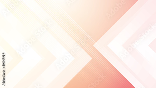 Abstract white orange background. Vector abstract graphic design banner pattern presentation background web template.