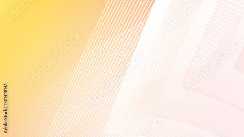 Abstract white orange light silver technology background vector. Modern diagonal presentation background.
