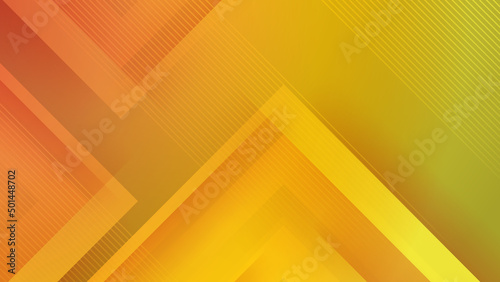 Abstract orange yellow gradient background. Vector abstract graphic design banner pattern presentation background web template.