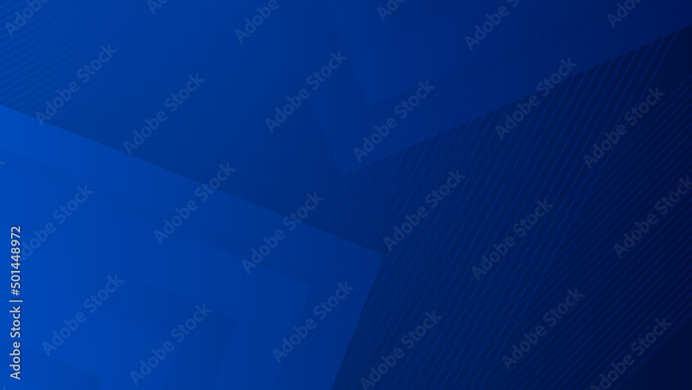 Fototapeta premium Abstract dark blue 3d geometric light triangle line shape with futuristic concept presentation background