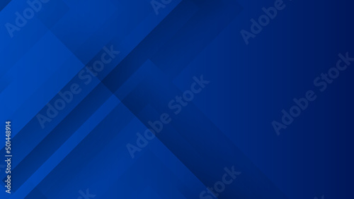 Abstract dark blue 3d geometric light triangle line shape with futuristic concept presentation background