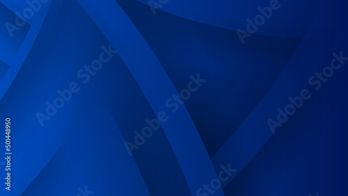 Abstract dark blue 3d geometric light triangle line shape with futuristic concept presentation background