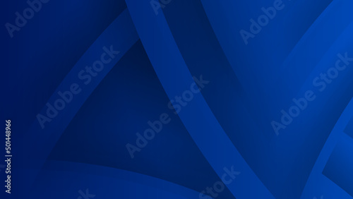 Modern dark blue 3d corporate abstract technology background. Vector abstract graphic design banner pattern presentation background web template.