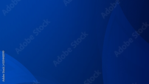 Minimal geometric dark blue 3d light technology background abstract design. Vector illustration abstract graphic design banner pattern presentation background web template.