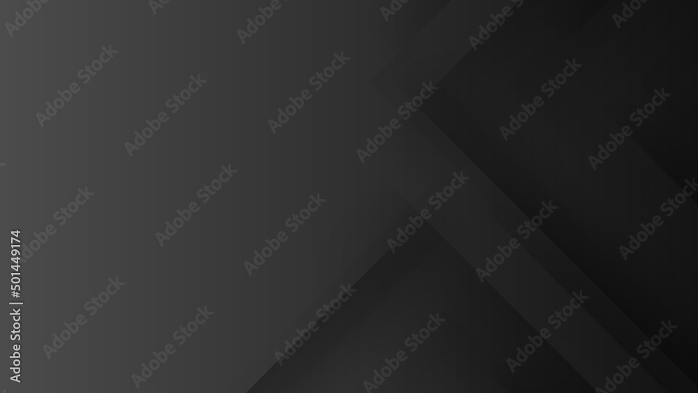 Minimal geometric black grey 3d light technology background abstract design. Vector illustration abstract graphic design banner pattern presentation background web template.