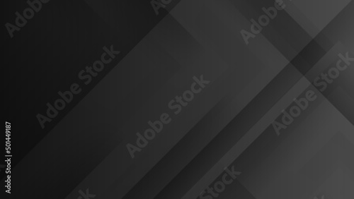 Modern black grey 3d corporate abstract technology background. Vector abstract graphic design banner pattern presentation background web template.