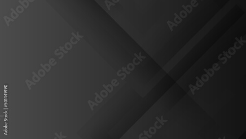 Modern black grey 3d corporate abstract technology background. Vector abstract graphic design banner pattern presentation background web template.