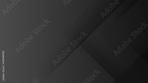 Minimal black grey 3d abstract modern background design. Design for poster, template on web, backdrop, banner, brochure, website, flyer, landing page, presentation, certificate, and webinar