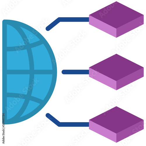 platform flat icon