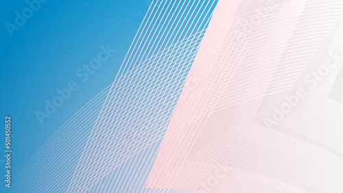 Abstract simple pink light silver technology background vector. Modern diagonal presentation background.