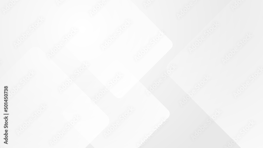 Obraz premium Abstract white grey vector technology background, for design brochure, website, flyer. Geometric white grey wallpaper for poster, certificate, presentation, landing page