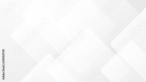 Abstract white grey geometric light triangle line shape with futuristic concept presentation background