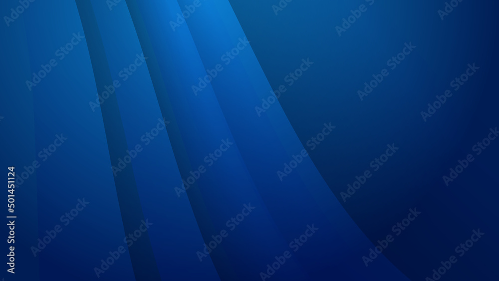 Minimal geometric dark blue wave light technology background abstract design. Vector illustration abstract graphic design banner pattern presentation background web template.
