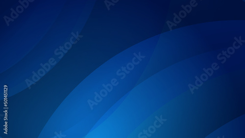 Minimal geometric dark blue wave light technology background abstract design. Vector illustration abstract graphic design banner pattern presentation background web template.