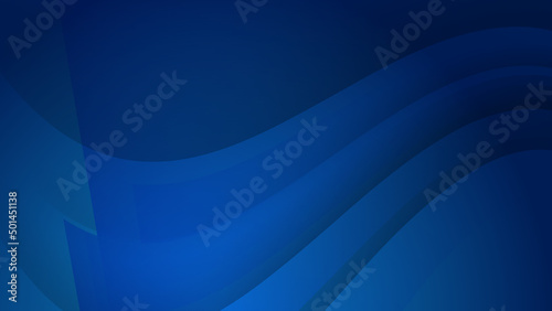 Dark dark blue wave abstract background geometry shine and layer element vector for presentation design. Suit for business, corporate, institution, party, festive, seminar, and talks.