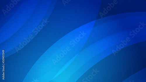 Minimal geometric blue wave curve 3d light technology background abstract design. Vector illustration abstract graphic design banner pattern presentation background web template.
