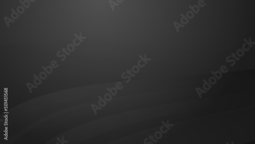 black wave 3d curve abstract modern technology background design. Vector abstract graphic presentation design banner pattern background web template.