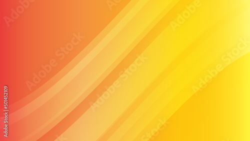 Vector orange yellow wave curve 3d abstract, science, futuristic, energy technology concept. Digital image of light rays, stripes lines with light, speed and motion blur over dark tech background