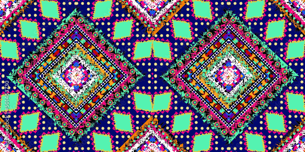 seamless ethnic pattern design.Geometric ethnic oriental ikat pattern traditional Design.ethnic oriental pattern,fabric,embroidery.Mexican pattern.merican pattern.latin african.indian fabric.Mexican