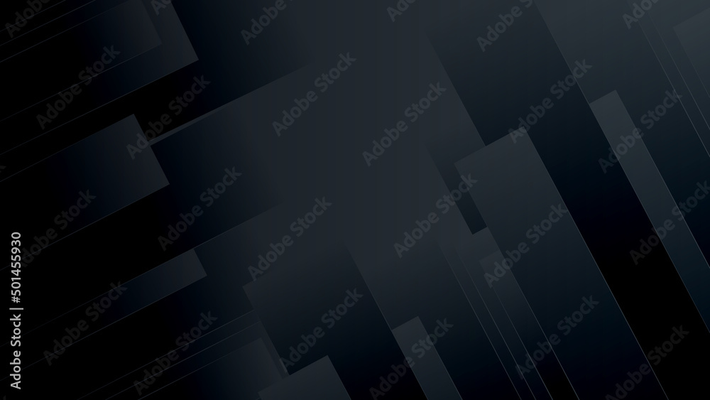 Black abstract background paper shine and layer element vector for presentation design. Suit for business, corporate, institution, party, festive, seminar, and talks.