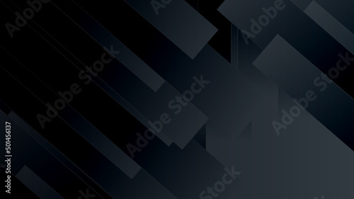 Black abstract background paper shine and layer element vector for presentation design. Suit for business, corporate, institution, party, festive, seminar, and talks.