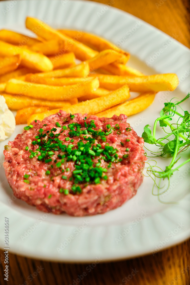 Tartare French fries Tartare French fries