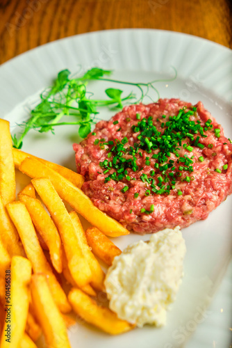 Tartare French fries