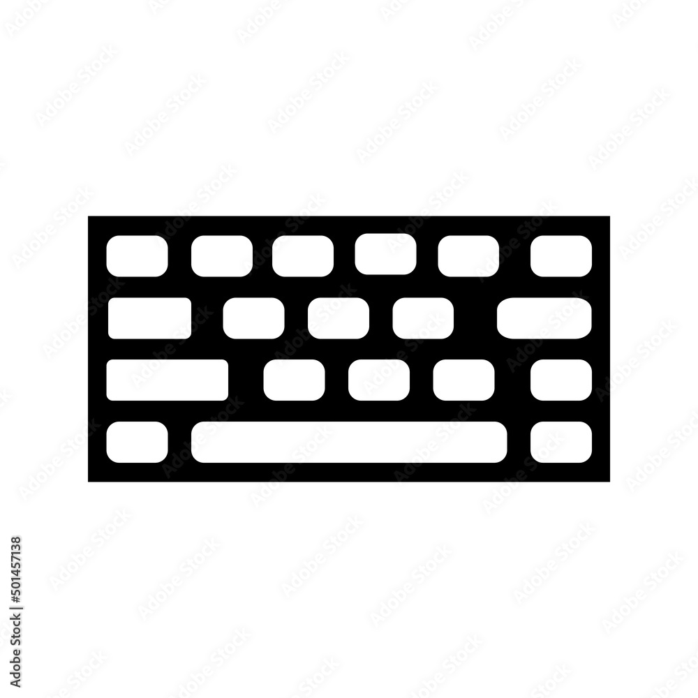 keyboard new icon simple vector keyboard new icon simple vector
