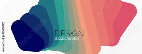 Background colorful shapes template. Wallpaper for concept of AI technology, blockchain, communication, 5G, science, business and technology
