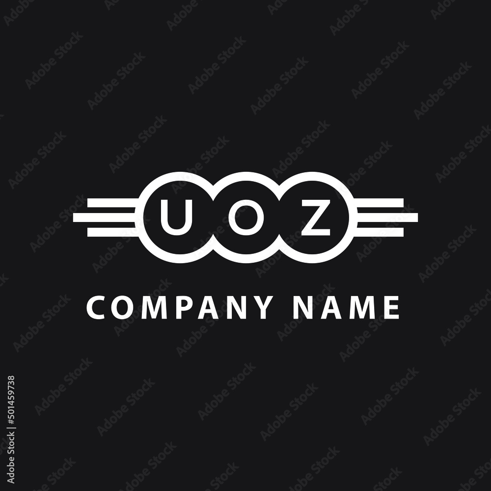 UOZ letter logo design on black background. UOZ creative initials letter logo concept. UOZ letter design.
UOZ letter logo design on black background. UOZ creative initials letter logo concept. UOZ letter design.
