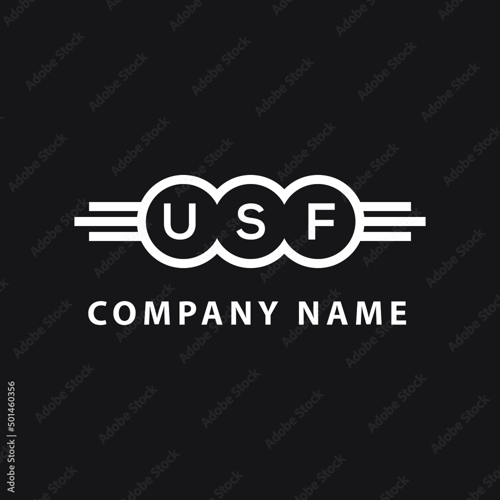 USF letter logo design on black background. USF creative initials letter logo concept. USF letter design.
USF letter logo design on black background. USF creative initials letter logo concept. USF letter design.