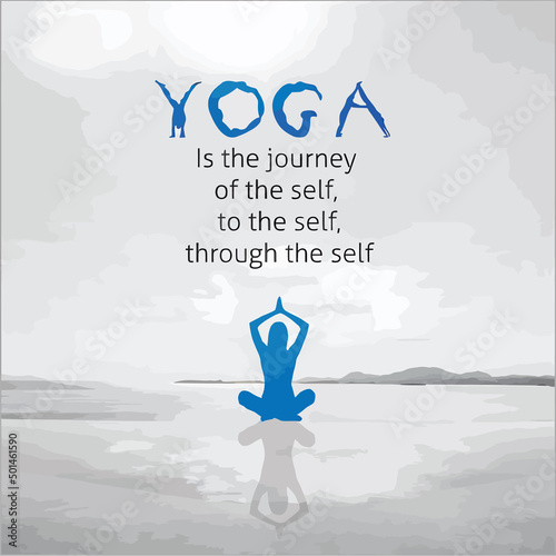 International Yoga Day Vector Background, Yoga Day Hand Drawn Drawing Vector Water Color