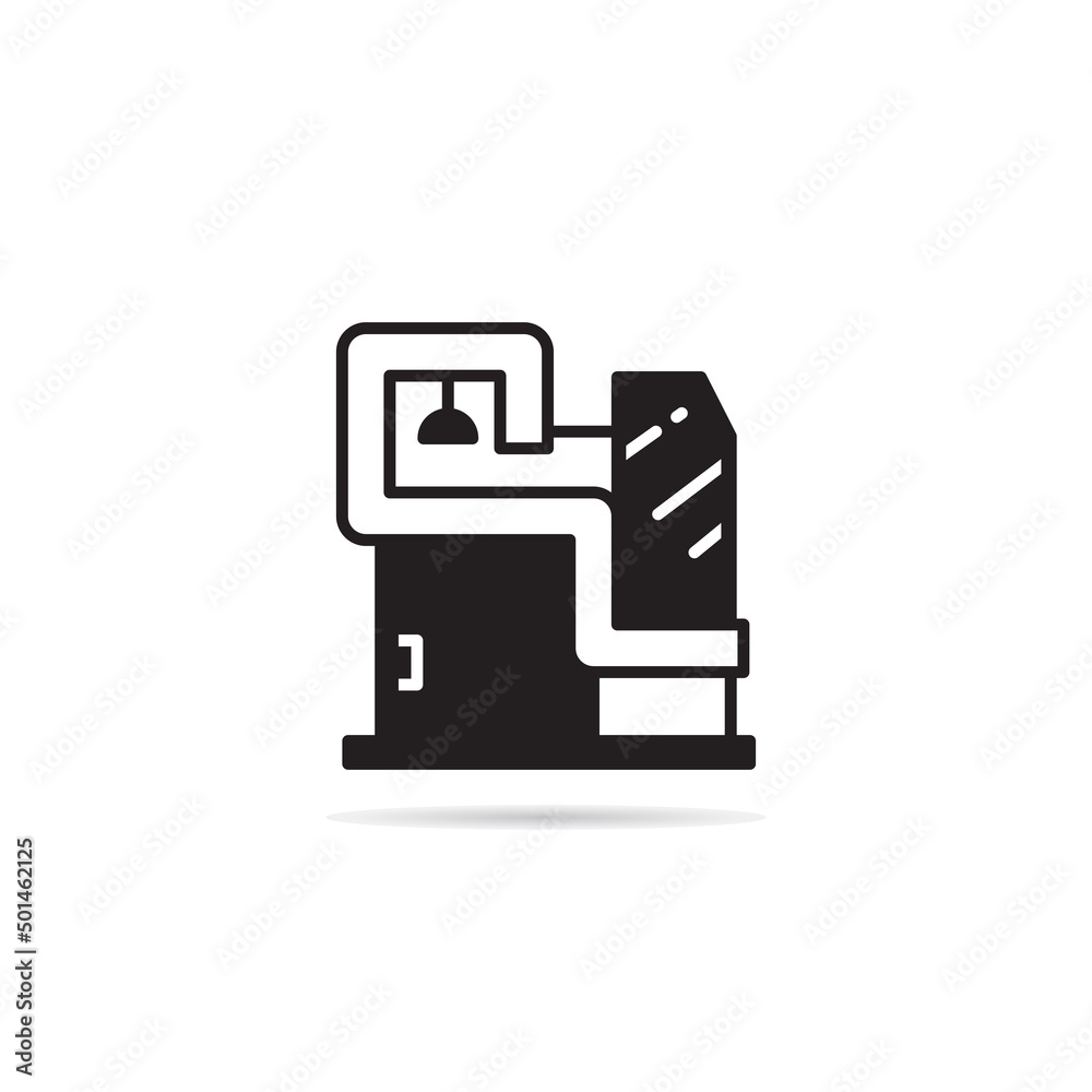 modern house building icon vector illustration modern house building icon vector illustration